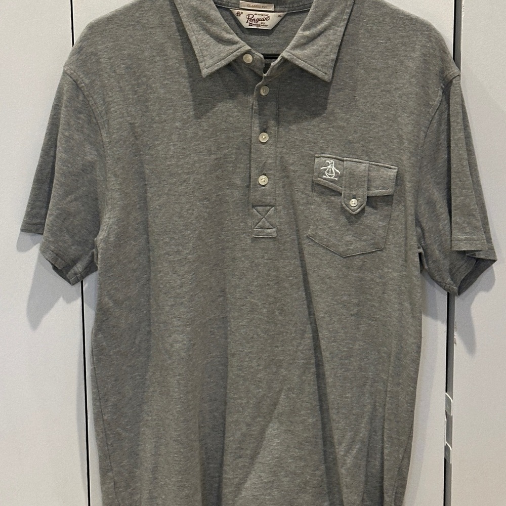 Original Penguin Gray Polo Shirt
